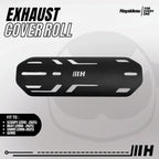Hayaidesu Exhaust / Knalpot Cover (ROLL)  Vario 110/125/150, Beat 2016-2024, Genio 2025, Scoopy 2017-2025 Tameng Pelindung Knalpot Motor Honda