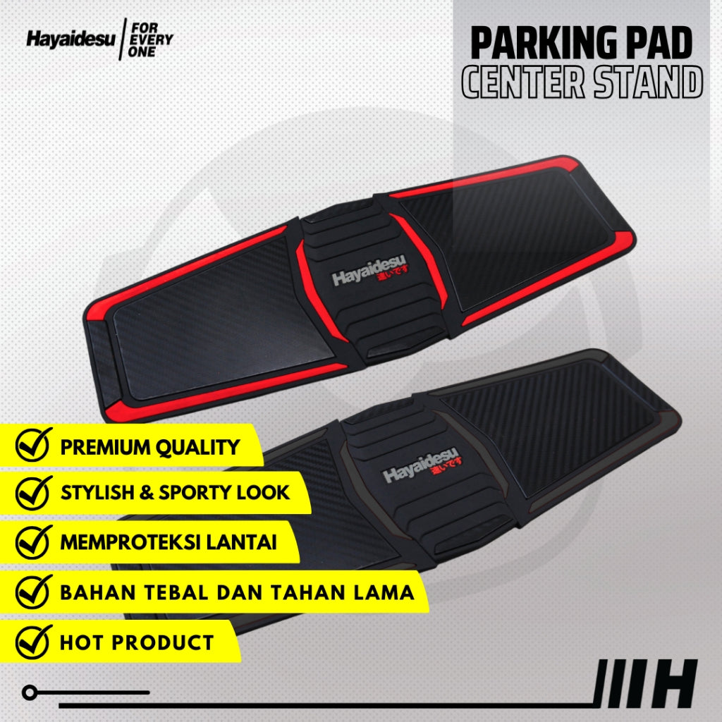 Hayaidesu Parking pad CENTER STAND Karpet Standar Motor Universal