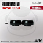 Hayaidesu  Bar End Roller Jalu Motor Stang Tipe No Drat Universal - Full CNC Anodize