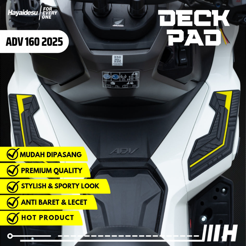 Hayaidesu Honda ADV 160 ROADSYNC (2025) Deck Pad Body Protector Cover