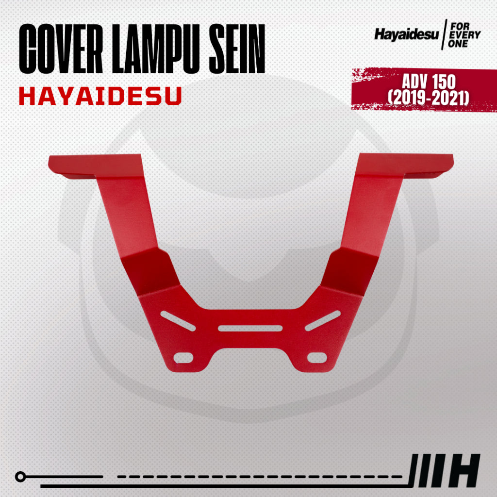 Hayaidesu Cover Pelindung Lampu Sein Belakang Honda ADV 150 (2019-2021)