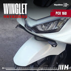 Hayaidesu Winglet Bawah Honda PCX 160 2025 CBS/ABS/Roadsync - Steel Material Sporty Look High Quality