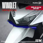 Hayaidesu Winglet Bawah Honda VARIO 125-150 (2015-2017) - Steel Material Sporty Look High Quality