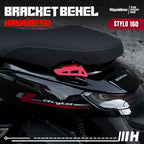 Hayaidesu Bracket Behel Honda STYLO 160 - 5mm Steel Material High Quality