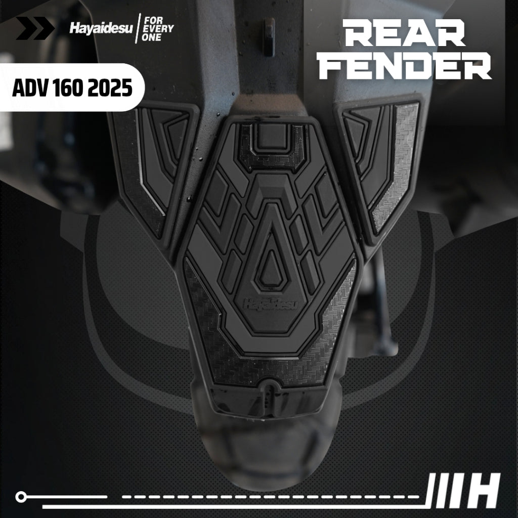 Hayaidesu honda ADV 160 ROADSYNC (2025) Rear Fender Body Protector Cover