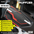 Hayaidesu honda ADV 160 ROADSYNC (2025) Body Protector Muffler Knalpot Cover