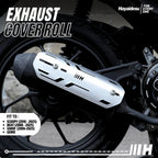 Hayaidesu Exhaust / Knalpot Cover (ROLL)  Vario 110/125/150, Beat 2016-2024, Genio 2025, Scoopy 2017-2025 Tameng Pelindung Knalpot Motor Honda