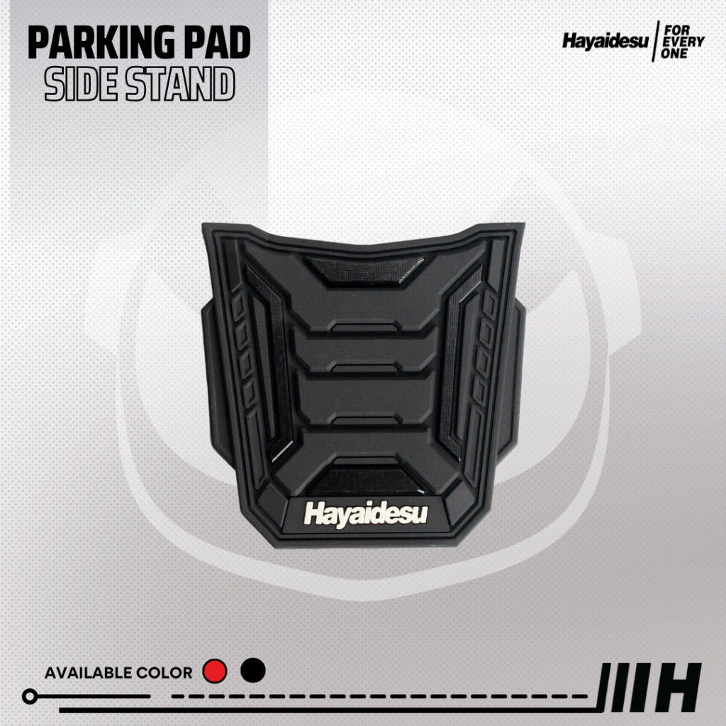 Hayaidesu Parking Pad SIDE STAND Karpet Standar Motor Universal