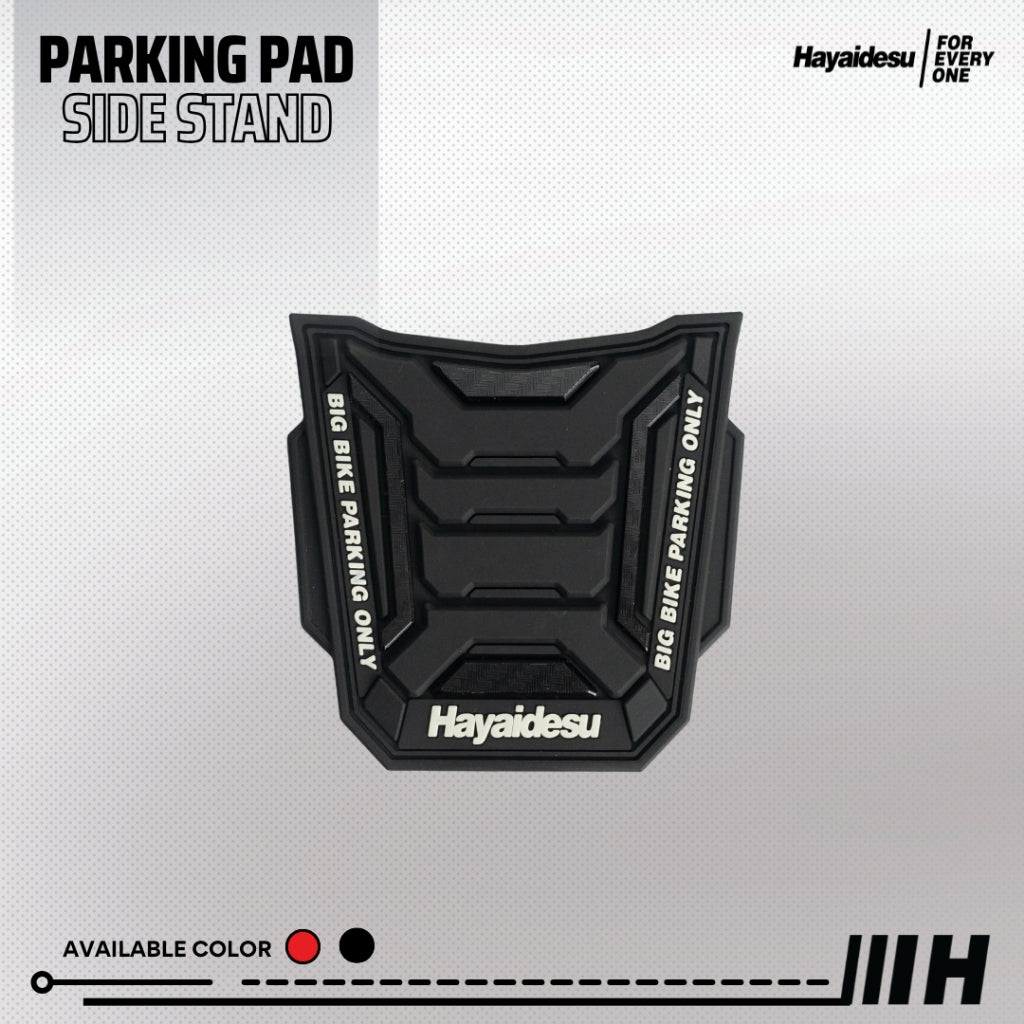 Hayaidesu Parking Pad SIDE STAND Karpet Standar Motor Universal