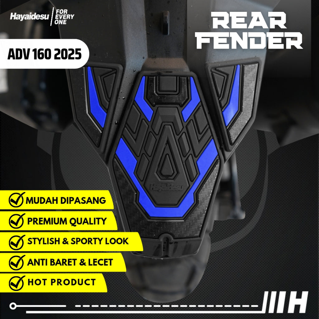Hayaidesu honda ADV 160 ROADSYNC (2025) Rear Fender Body Protector Cover