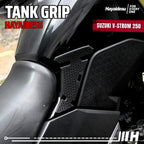 Hayaidesu Tank Grip Suzuki V STROM 250 - Piranha Skin Motive