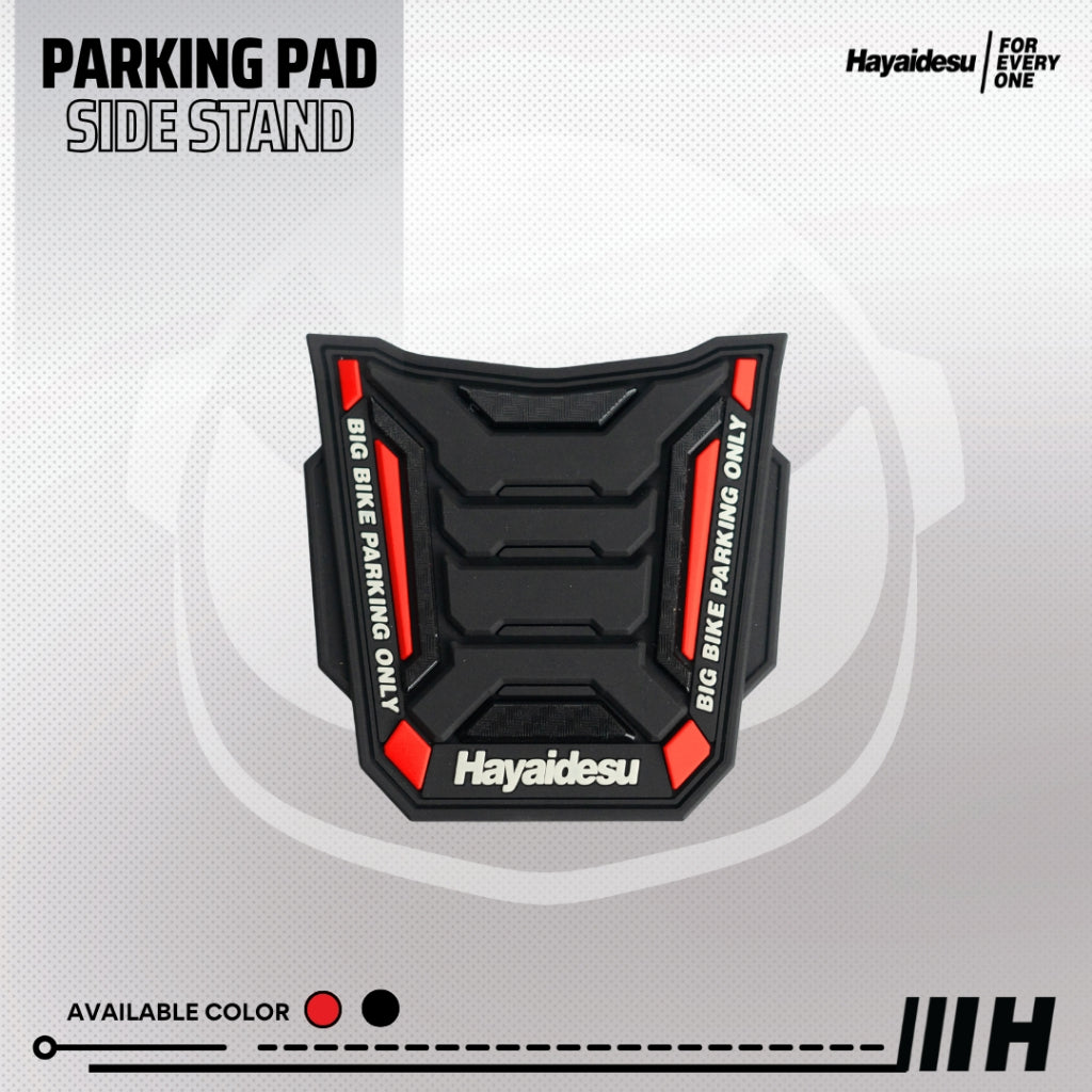 Hayaidesu Parking Pad SIDE STAND Karpet Standar Motor Universal