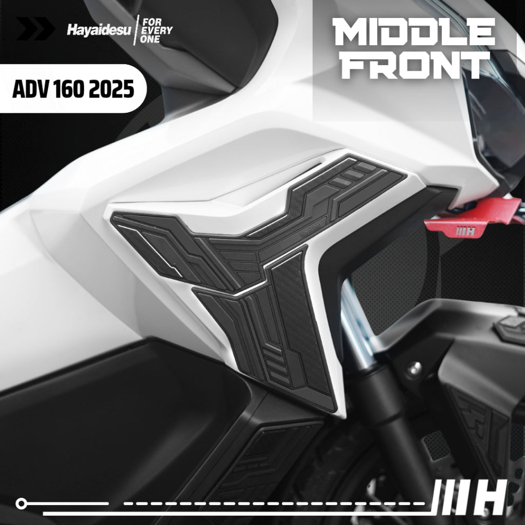 Hayaidesu Honda ADV 160 ROADSYNC (2025) Middle Front Body Protector Cover