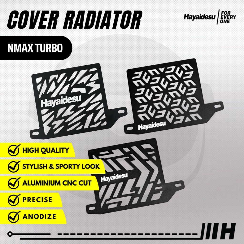Hayaidesu Cover Radiator Yamaha NMAX NEO/TURBO - Full CNC
