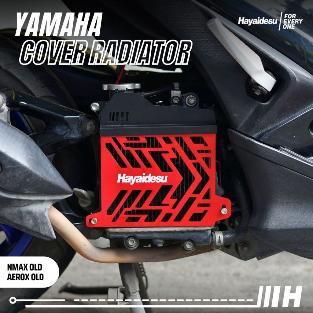 Hayaidesu Cover Radiator Yamaha NMAX OLD & AEROX OLD - Full CNC