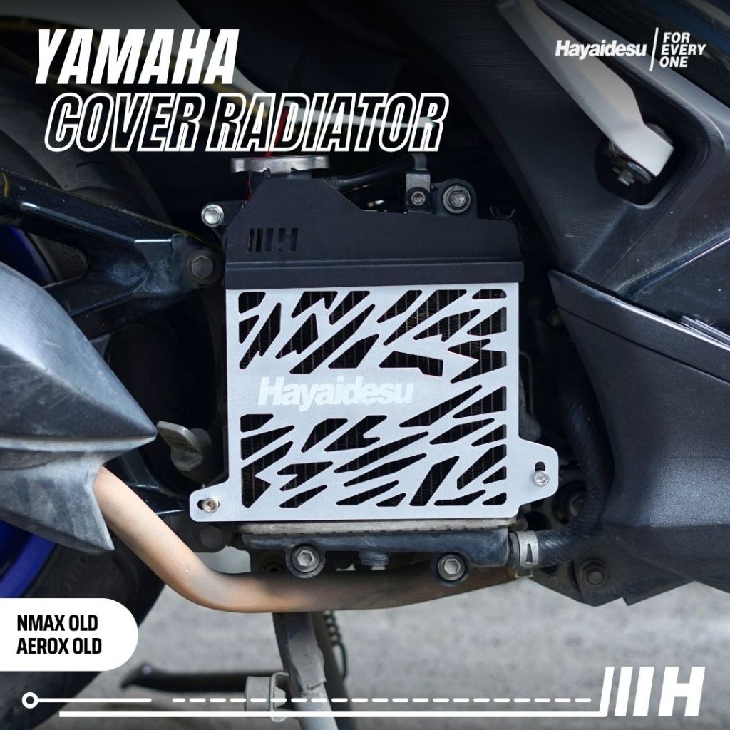 Hayaidesu Cover Radiator Yamaha NMAX OLD & AEROX OLD - Full CNC
