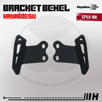 Hayaidesu Bracket Behel Honda STYLO 160 - 5mm Steel Material High Quality