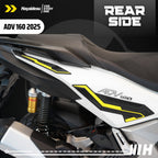 Hayaidesu Honda ADV 160 ROADSYNC (2025) Rear Side Body Protector Cover