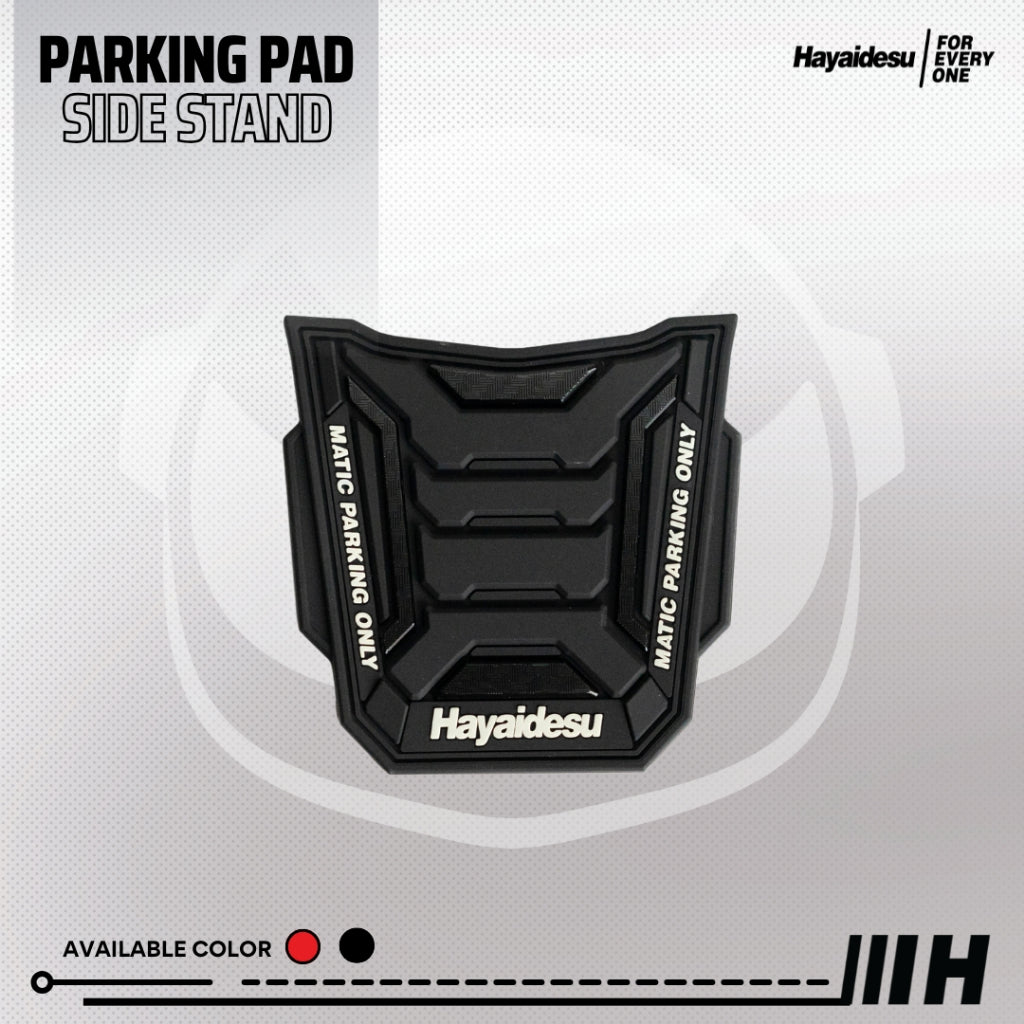 Hayaidesu Parking Pad SIDE STAND Karpet Standar Motor Universal