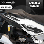Hayaidesu Honda ADV 160 ROADSYNC (2025) Rear Side Body Protector Cover