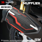 Hayaidesu honda ADV 160 ROADSYNC (2025) Body Protector Muffler Knalpot Cover