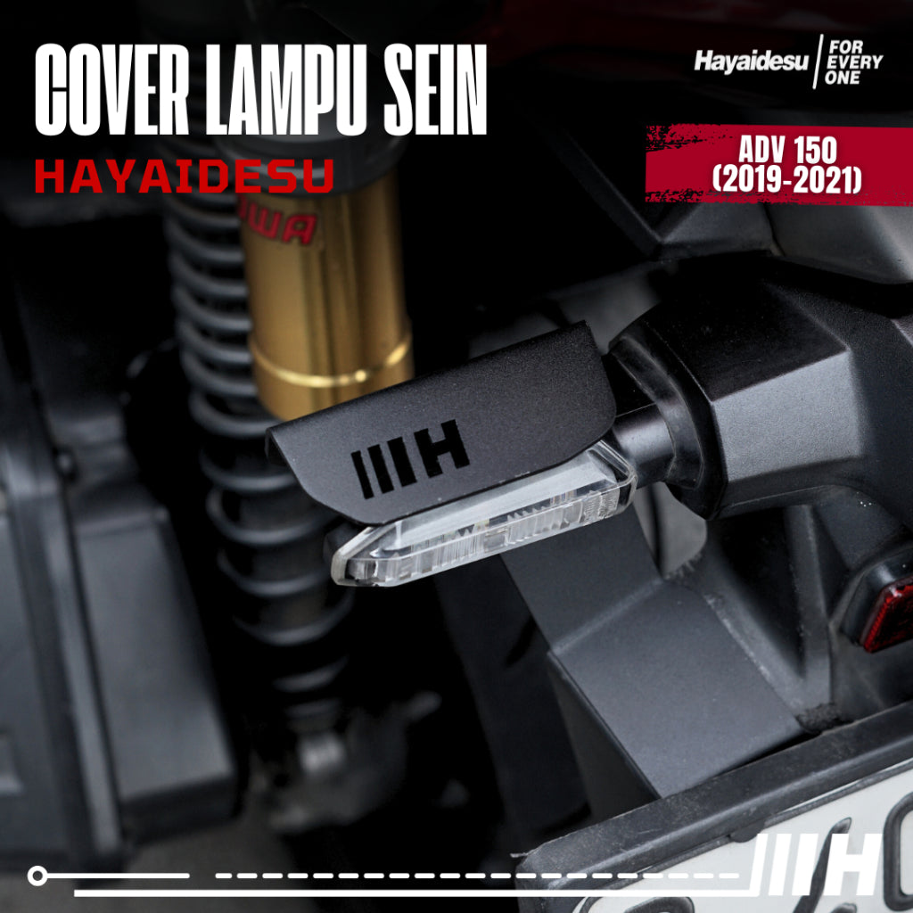 Hayaidesu Cover Pelindung Lampu Sein Belakang Honda ADV 150 (2019-2021)