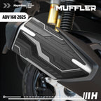 Hayaidesu honda ADV 160 ROADSYNC (2025) Body Protector Muffler Knalpot Cover