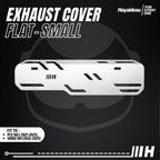 Hayaidesu Exhaust / Knalpot Cover (FLAT) Honda VARIO 160 & PCX 160 Tameng Pelindung Knalpot