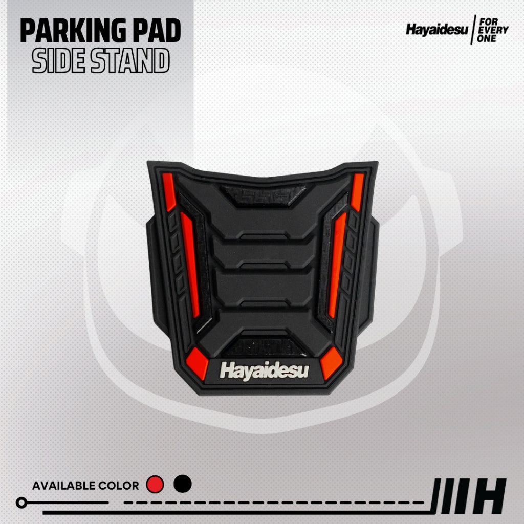 Hayaidesu Parking Pad SIDE STAND Karpet Standar Motor Universal