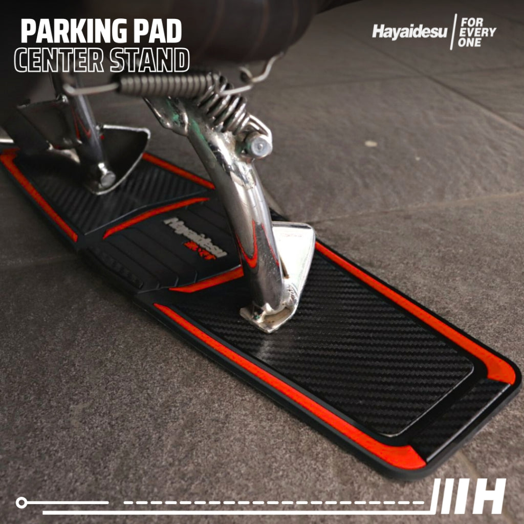 Hayaidesu Parking pad CENTER STAND Karpet Standar Motor Universal