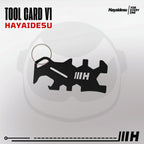 Hayaidesu  TOOL CARD V1 Pocket Tool Card Alat Multi Fungsi Bentuk Kartu