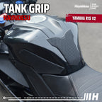 Hayaidesu Tank Pad & Tank Grip Yamaha R15 V2 - Piranha Skin Motive